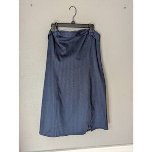 Wild Fable XXL strapless pinstripe dress